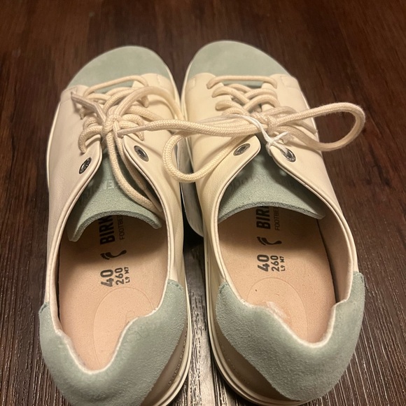 Birkenstock Cream and Mint Sneakers - Picture 4 of 4